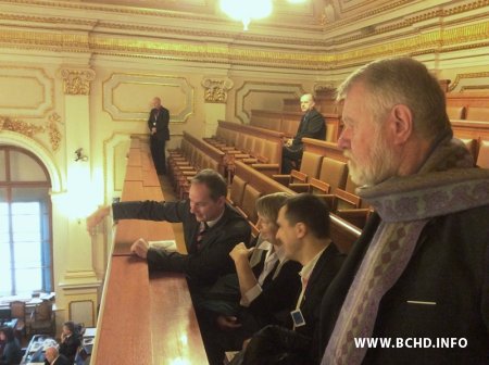 Павел Севярынец сустрэўся з вядучымі чэскімі палітыкамі і рэлігійнымі дзеячамі