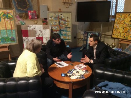 Павел Севярынец сустрэўся з вядучымі чэскімі палітыкамі і рэлігійнымі дзеячамі