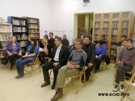 Павел Севярынец сустрэўся з вядучымі чэскімі палітыкамі і рэлігійнымі дзеячамі