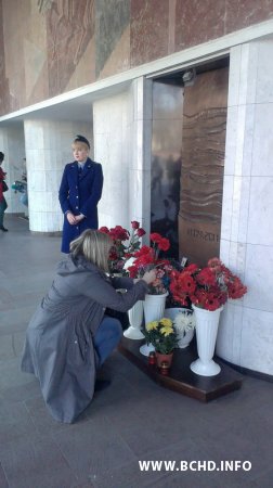 БХД ушанавала памяць ахвяраў тэракту ў менскім метро (фота)