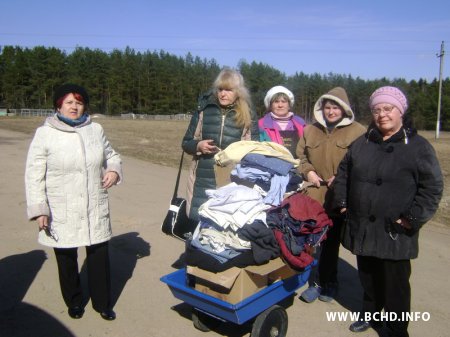 “Ад сэрца да сэрца”: магілёўскія сябры БХД наведалі псіханеўралагічны інтэрнат (фота)