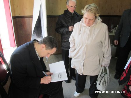 Сустрэчы з Севярынцам прайшлі ў Мядзеле і Вілейцы (фота)