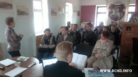 У Віцебску прайшла партыйная школа для актывістаў БХД (фота)