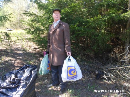Актывісты БХД навялі парадак у Ждановічах (фота)