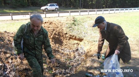 Актывісты БХД навялі парадак у Ждановічах (фота)