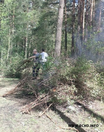 БХД правяла талаку ў Курапатах (фота)