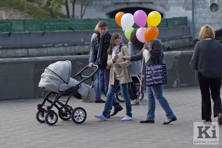 Дзень сям’і: БХД павіншавала мінчукоў са святам (фотарэпартаж)