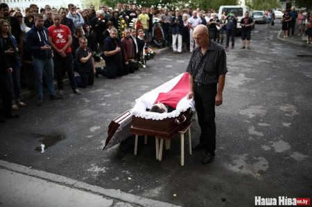 У Брэсце развіталіся з Алесем Чаркашыным
