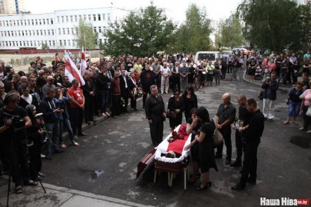 У Брэсце развіталіся з Алесем Чаркашыным