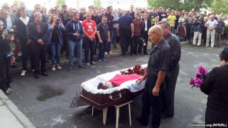 У Брэсце развіталіся з Алесем Чаркашыным