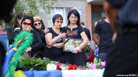 У Брэсце развіталіся з Алесем Чаркашыным