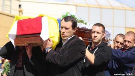 У Брэсце развіталіся з Алесем Чаркашыным
