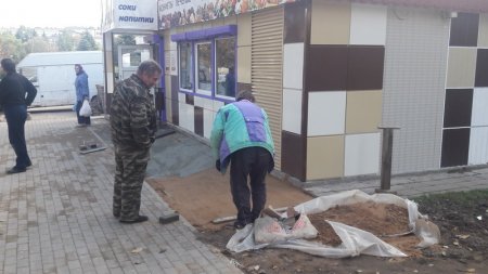 У Бараўлянах аўрал перад прыездам Лукашэнкі: людзей выгналі нават у нядзелю (фота)