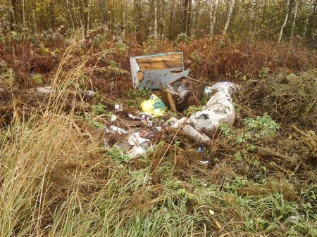 Сябры БХД ратуюць вёскі ад несанкцыянаваных сметнікаў (фота)