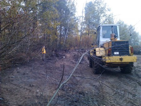 Сябры БХД ратуюць вёскі ад несанкцыянаваных сметнікаў (фота)