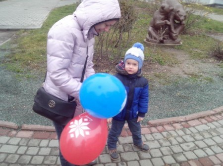 МХД Магілёва правялі акцыю супраць вайны, гвалту і тэрарызму (фота)