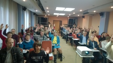 Шосты Ўстаноўчы з’езд БХД як тэст для ўладаў (фота)