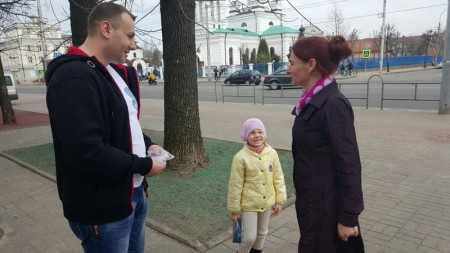 МХД Магілёва прапаноўвалі мінакам перакласці на беларускую расейскія словы (фота)