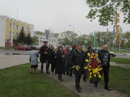 У Гомелі ўшанавалі ліквідатараў аварыі на ЧАЭС (фота)