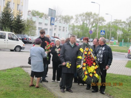 У Гомелі ўшанавалі ліквідатараў аварыі на ЧАЭС (фота)