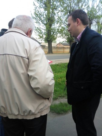 У Бабруйску працягваецца збор подпісаў за якасную медыцыну (фота)