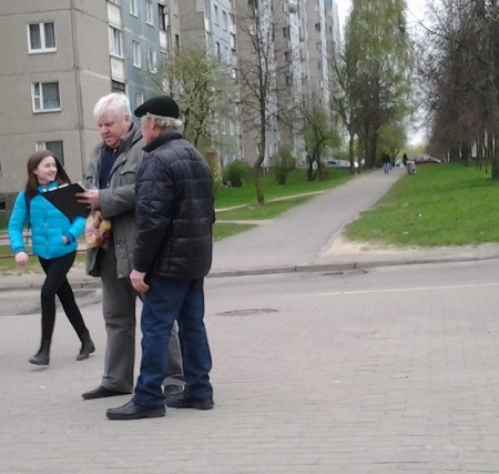 Віцебскія сябры БХД дамагліся новых веладарожак у Білева