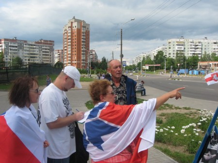 Таццяна Севярынец. Пікет – тэст на грамадзянскую сталасць (фота)