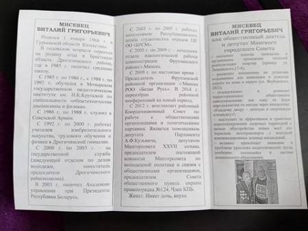 Вольга Кавалькова падала скаргу на кандыдата ад “Белай Русі”