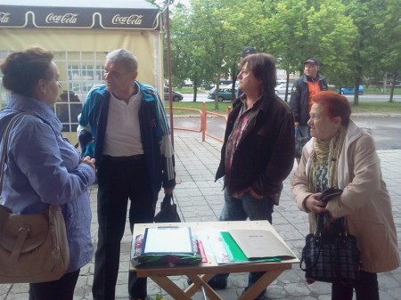 Сяргей Верамеенка: людзі не вераць у сапраўднасць выбараў (фота)