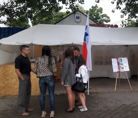 На пикете в Молодечно активисты БХД призвали выбирать жизнь (фото)