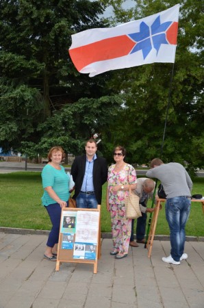 У Магілёве прайшоў пікет Правацэнтрысцкай кааліцыі (фота)