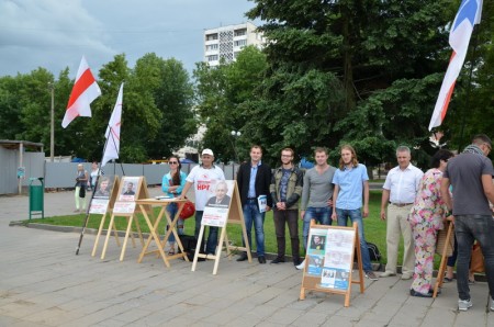 У Магілёве прайшоў пікет Правацэнтрысцкай кааліцыі (фота)