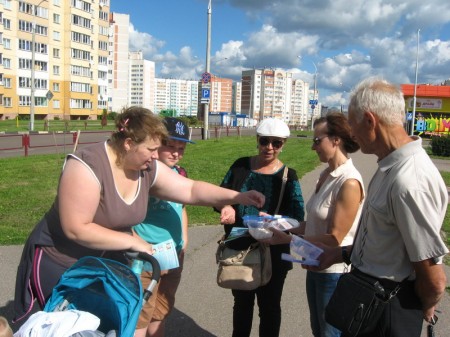 На пикете за независимость в Витебске граждане выбрали перемены (фото)