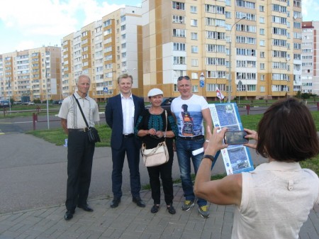 На пикете за независимость в Витебске граждане выбрали перемены (фото)