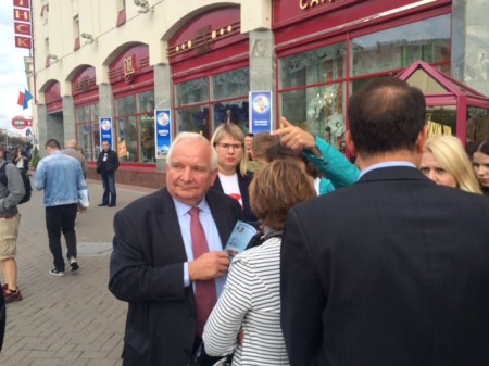 EPP President Joseph Daul visited Minsk, 1-2 September 2016