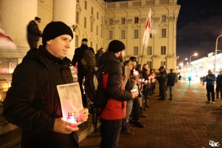 За акцыю памяці ахвяраў сталінскіх рэпрэсій Пракаповіча аштрафавалі на 1050 рублёў