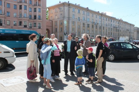 У Менску прайшлі экскурсія і Імша, прысвечаныя заснавальнікам БХД – пад наглядам ГУУС (фота)