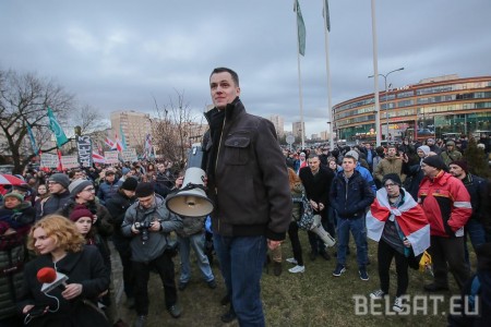 Дзяніс Садоўскі будзе абскарджваць прысуд за Дзень Волі ў Вярхоўным судзе (поўнае відэа затрымання)