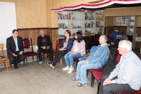 Прэзентацыі кнігаў пра БХД прайшлі ў Івянцы, Ашмянах, Гудагаі, Смаргоні, Вілейцы (фота)