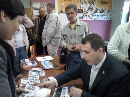 У Віцебску прайшла сустрэча з Паўлам Севярынцам (дадаліся фота)