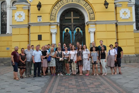 У Кіеве прайшоў супольны хрысціянска-дэмакратычны лагер (фота)