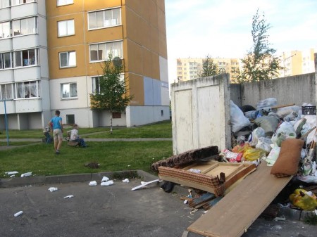 Віцебск пераўтвараецца ў агромністую звалку бытавога смецця