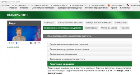 Сайт ЦВК уводзіў у зман кандыдатаў у дэпутаты: давялося ўмяшацца Вользе Кавальковай