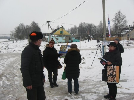 Упершыню за гісторыю Суйкава тут адбыўся пікет пад бела-чырвона-белым сцягам (фота)