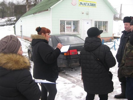 Упершыню за гісторыю Суйкава тут адбыўся пікет пад бела-чырвона-белым сцягам (фота)