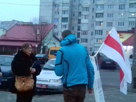 Пікет БХД у Бабруйску сабраў шмат людзей (фота)