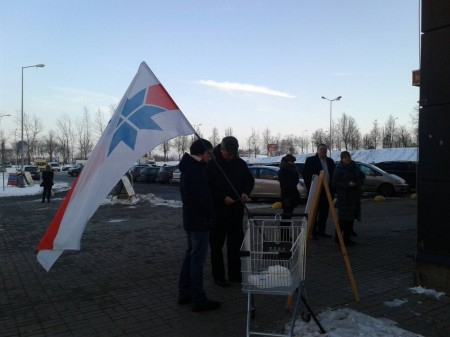 У Маладзечне прайшоў пікет супраць Беларускай АЭС (відэа)