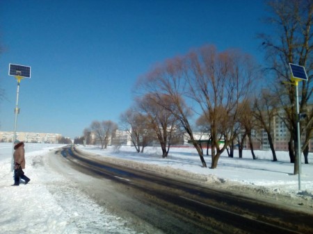 Пасля звароту сябраў БХД у Віцебску на праблемным участку шашы ўсталявалі асвятленне ды святлафор