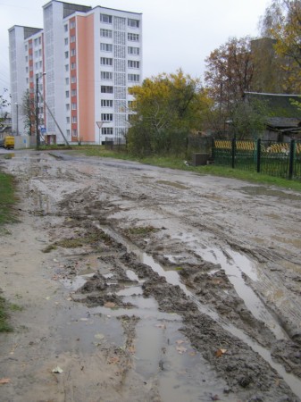 У Пінску жыхары дамагліся добраўпарадкавання вуліцы Прыгожай