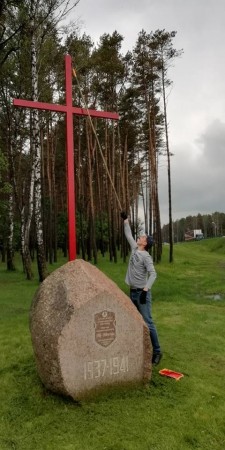 БХД правяла талаку ў Курапатах (фота)